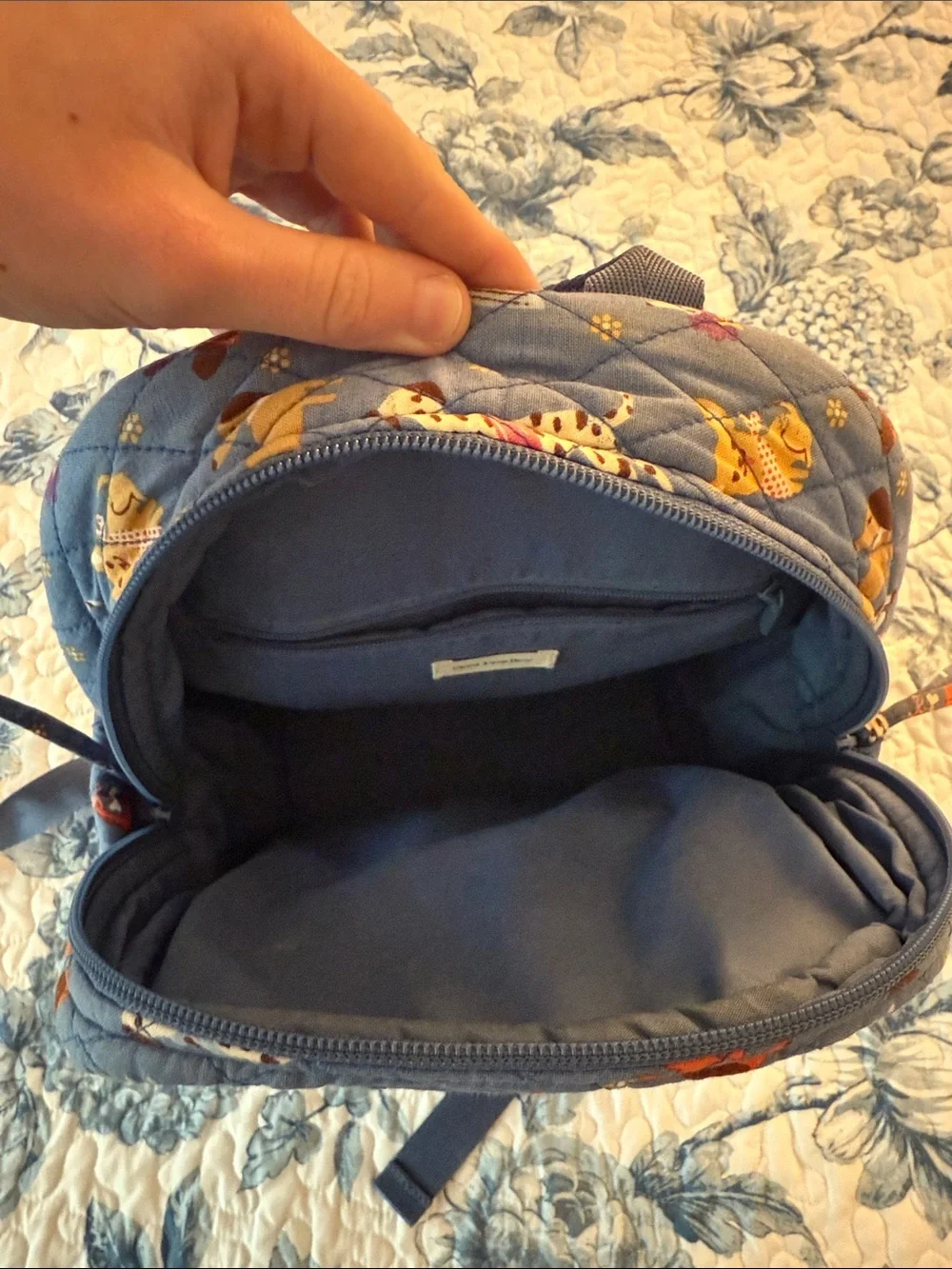 Vera Bradley Bark Park Mini Backpack
